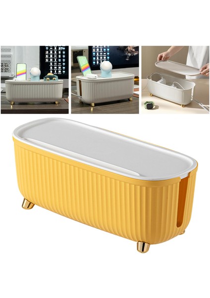 Kablo Yönetimi Organizer Solunum Sarı 35X15X13CM Için USB Hub (Yurt Dışından) indirimleri