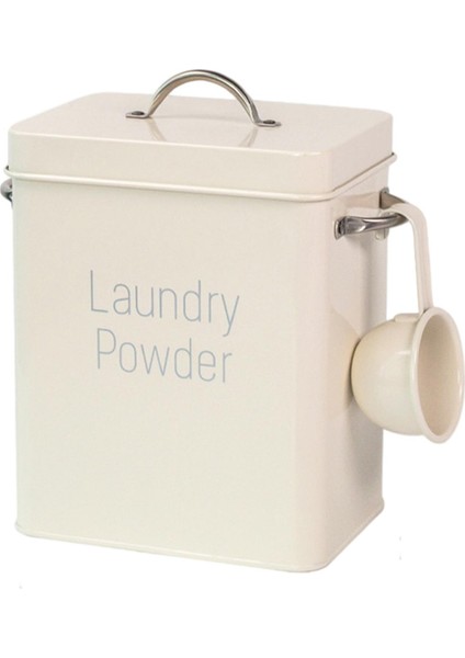 Çamaşır Tahıl Dispenser Pirinç Bin Deterjan Depolama Kutusu Beyaz 6.5l 23X18.2X15.7CM (Yurt Dışından) indirimleri
