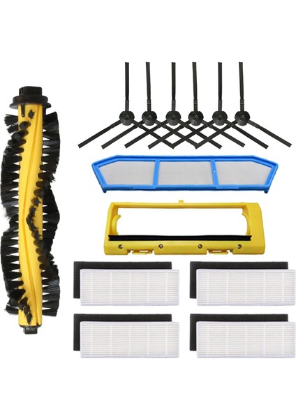 A4 A40 Robot Vakum Süpürücü Için 13 Adet Elektrikli Süpürge Yedek Seti (Yurt Dışından)