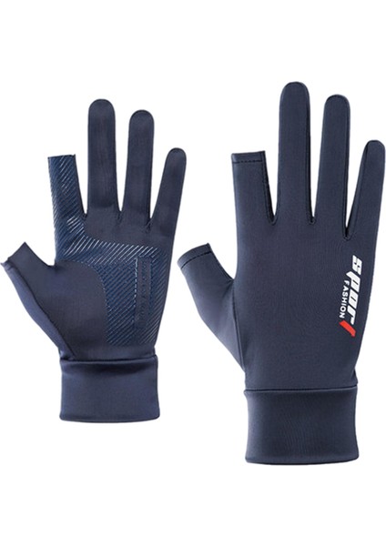 2pcs Bisiklet Eldivenleri Bisiklet Eldivenleri Açık Hava Sporu Dh Yol Yarışı, Mavi Için Güneş (Yurt Dışından)