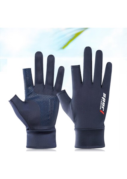 2pcs Bisiklet Eldivenleri Bisiklet Eldivenleri Açık Hava Sporu Dh Yol Yarışı, Mavi Için Güneş (Yurt Dışından) fiyatları