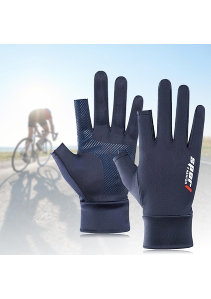 2pcs Bisiklet Eldivenleri Bisiklet Eldivenleri Açık Hava Sporu Dh Yol Yarışı, Mavi Için Güneş (Yurt Dışından) fırsatları