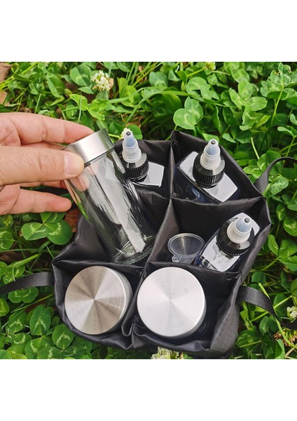 Seyahat Çantası Baharat Dispenser ile Spice Shaker Kavanozları Sınırlı Tip B Için Set Seti B Tip B (Yurt Dışından) fırsatları