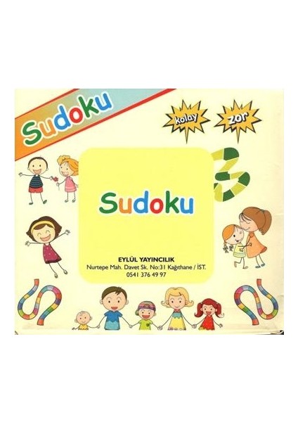 Sudoku 4 Yaş - Kolay Vezor