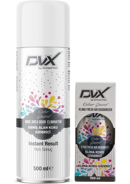 Dvx Geniş Alan Kokusu Klima Temizleyici  Kötü Koku Giderici 650 ml