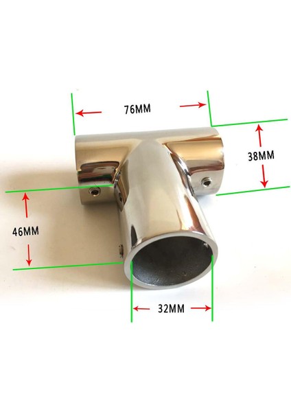 Açıklandığı Gibi Deniz Tekneleri Için Paslanmaz Ray Braketi Konnektörü(Yurt Dışından)