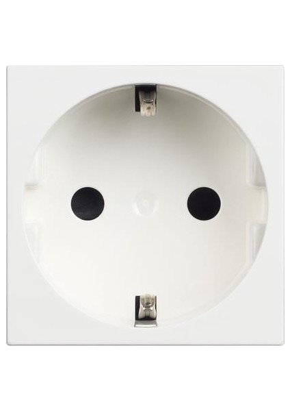 RW4141 Classic Topraklı Priz Alman Std.ç/k 16A 250V Vida Bağlantı 2 Modül Beyaz