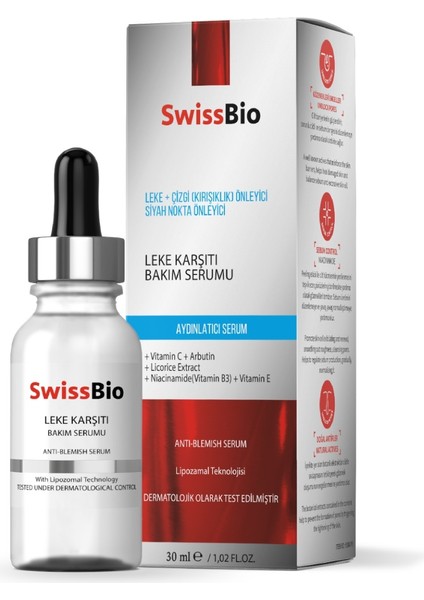 Leke Karşıtı Bakım Serumu 30 ml fiyatları