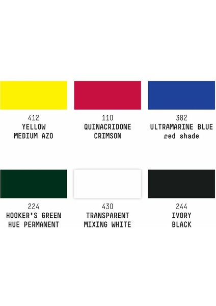 Professional Soft Body Akrilik Boya 6X59ML Set Mixing fırsatları