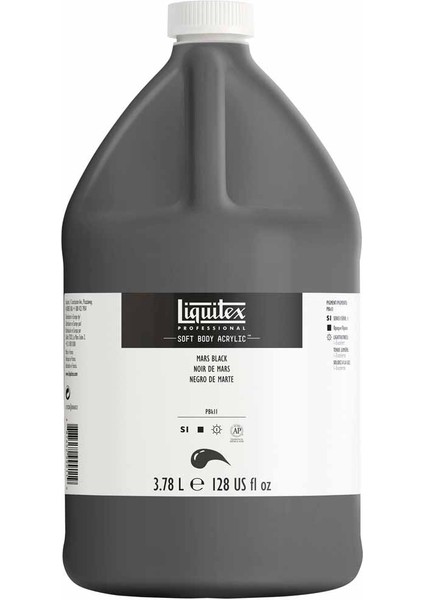 Professional Soft Body Akrilik Boya 3,78L Mars Black 276 S1