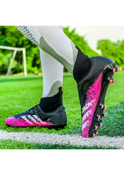 Profesyonel Erkek Futbol Ayakkabısı - Kırmızı (Yurt Dışından)