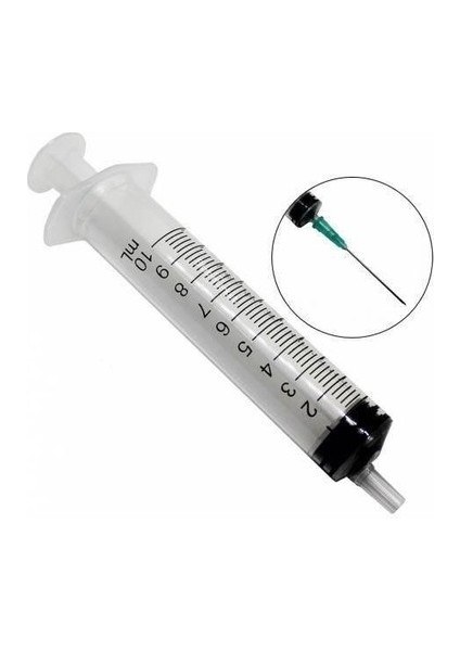 10CC 3p 21G 38MM Şırınga 25 Adet
