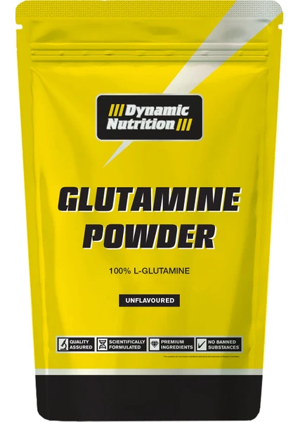 Dynamic Glutamine Powder (Saf %100 L-Glutamin) 200 gr - 40 Porsiyon