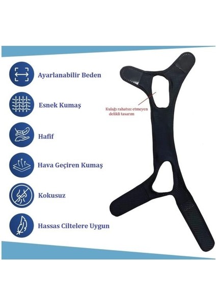 Çene Kemeri Bandı Horlama Protezi Anti Horlama Önleyici