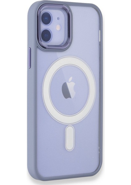 Apple iPhone 11 Kılıf Room Magneticsafe Silikon - Sierra Blue