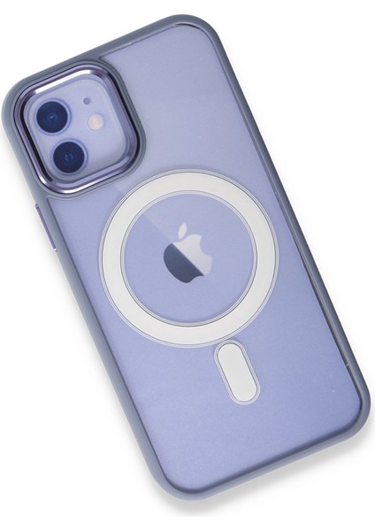 Apple iPhone 11 Kılıf Room Magneticsafe Silikon - Sierra Blue