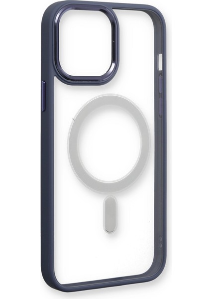 Apple iPhone 11 Kılıf Room Magneticsafe Silikon - Sierra Blue