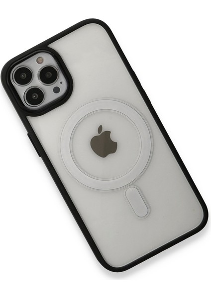 Apple iPhone 13 Pro Kılıf Room Magneticsafe Silikon - Siyah modelleri
