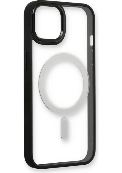 Apple iPhone 13 Pro Kılıf Room Magneticsafe Silikon - Siyah fırsatları