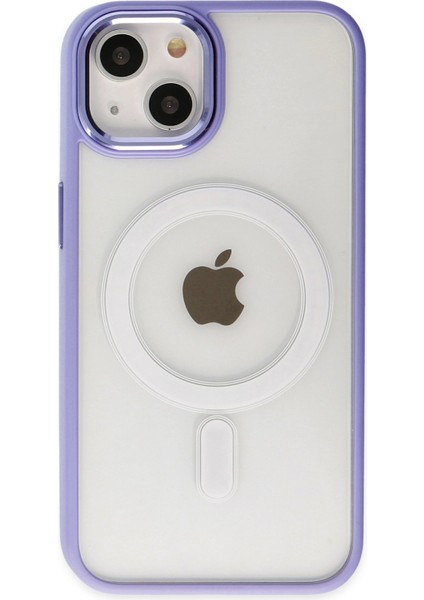 Apple iPhone 14 Plus Kılıf Room Magneticsafe Silikon - Lila fiyatları