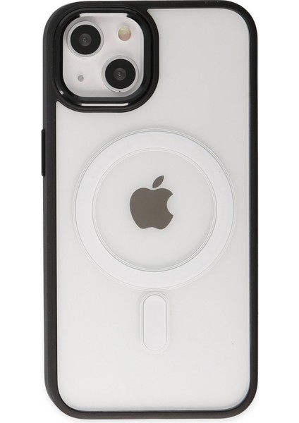 Apple iPhone 14 Plus Kılıf Room Magneticsafe Silikon - Siyah fiyatları