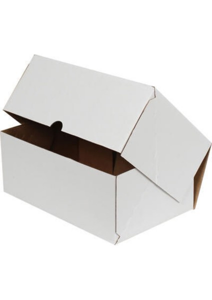 20x13x7,5 cm Beyaz E-Ticaret Kutusu Yapıştırma Kutu 4 Nokta 10 Adet fiyatları