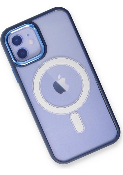iPhone 11 Kılıf Room Magneticsafe Silikon - Lacivert modelleri