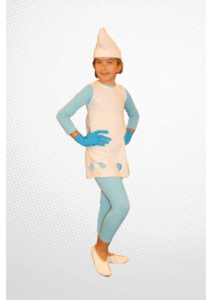 Tiyatro Animasyon Kostümleri Şirine Kostümü Kız Çocuk