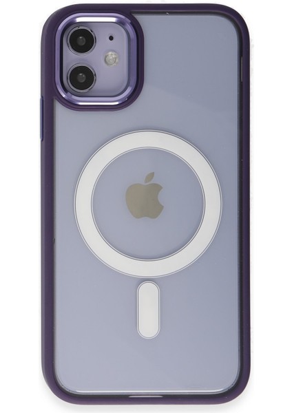 iPhone 11 Kılıf Room Magneticsafe Silikon - Derin Mor fiyatları