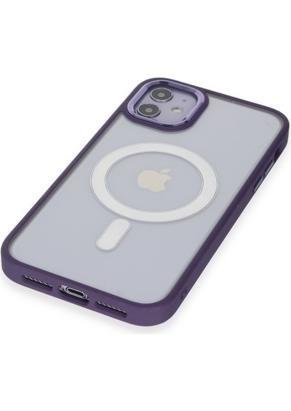iPhone 11 Kılıf Room Magneticsafe Silikon - Derin Mor fırsatları