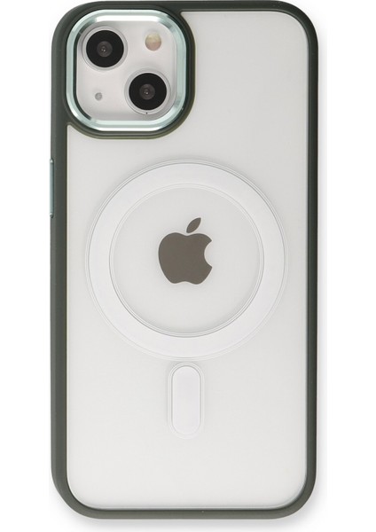 iPhone 13 Kılıf Room Magneticsafe Silikon - Köknar Yeşili fiyatları