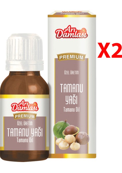 Soğuk Sıkım Bitkisel Tamanu Yağı 20 ml