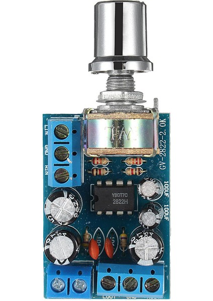 Prettyia Radio Ses Amplifikatör Kartı 2. 0 Kanal Dc Gücü