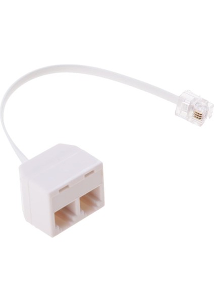 6P4C RJ11 Telefon Telefon Modüler Ayırıcı Fe indirimleri