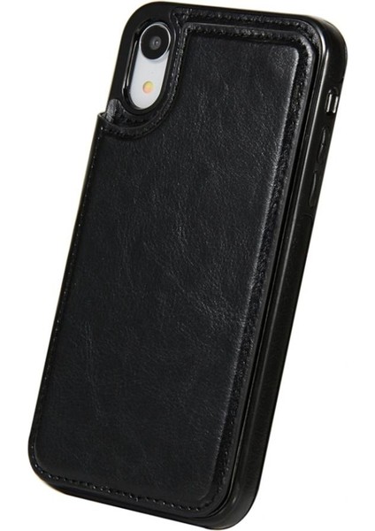 Pu-Lather Toz Gözden Geçirilmiş Telefon Tam Konteyner W/cart-Lot Xr Siyah modelleri