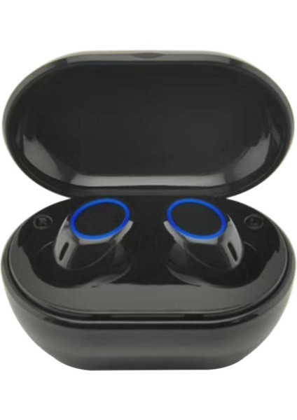 Bluetooth Kulaklık Dokunmatik Biaural Gerçek Kablosuz Stereo Bluetooth Beyaz(Yurt Dışından)