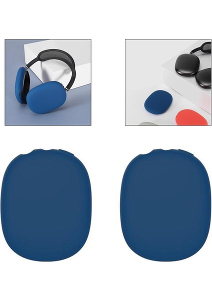 Silikon Kulaklık Kulaklık Kapağı Manşon Kulak Ped/bardak, Kurulumu Kolay - Mavi modelleri