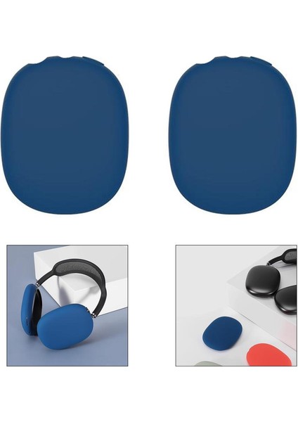 Silikon Kulaklık Kulaklık Kapağı Manşon Kulak Ped/bardak, Kurulumu Kolay - Mavi fırsatları