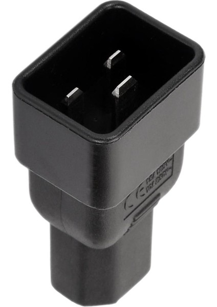 Iec 320 C20 3-PIN-C13 Fiş Tedarik Dönüştürücü Adaptörü