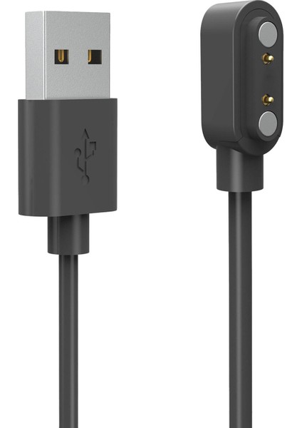 Akıllı Izleme Şarj Kablosu Taşınabilir 2 Pin USB Xgo2 Çocuklar Için Siyah Izle