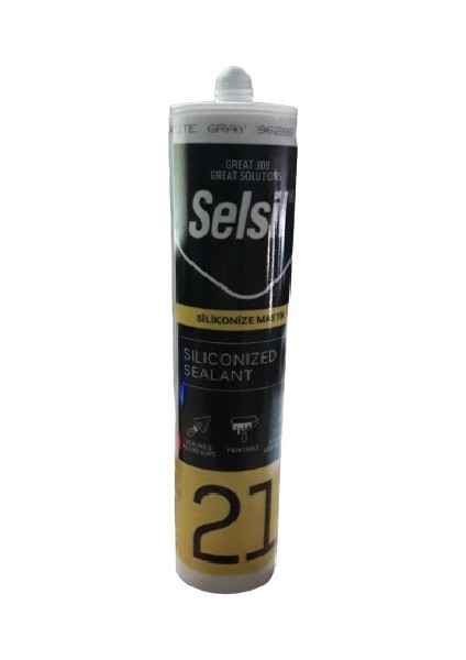 Silikonize Akrilik Mastik 500 gr Antrasit Gri fiyatları