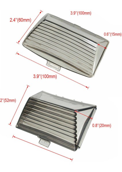 1 Çift Kapak Uçları Şeffaf Için Çamur Koruma fiyatları
