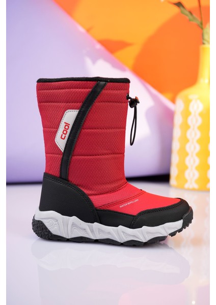 Lastikli Kırmızı Paraşüt Kar Botu