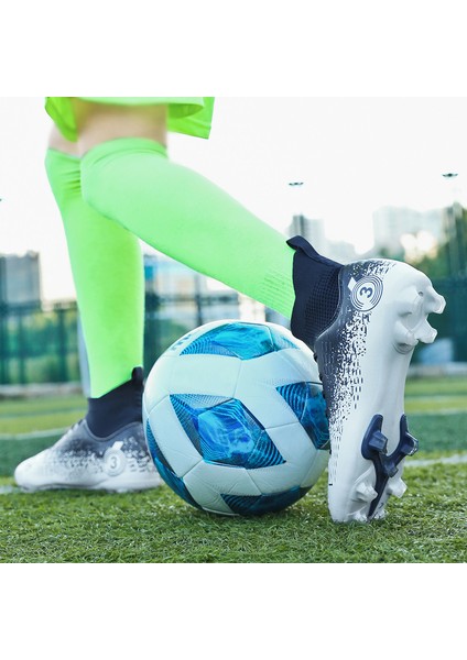 Erkek Bilekli Futbol Ayakkabısı - Siyah (Yurt Dışından)