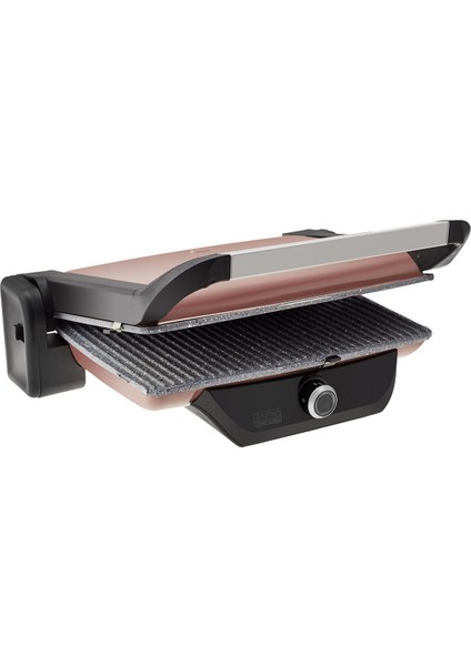 Gastro Classic Izgara ve Tost Makinesi Rosegold 2000 W 4 Dilim Kapasiteli