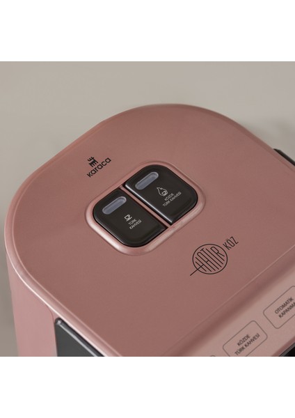 Hatır Köz Türk Kahve Makinesi Rosegold 5 Fincan Kapasiteli Bol Köpüklü