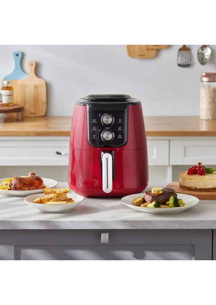 Air Pro Cook Manuel Xl Airfryer Ruby 4 Kişilik