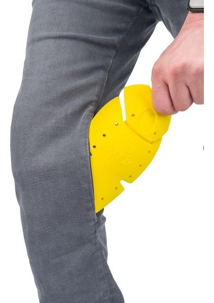 City PRO103 Grey Korumalı Motosiklet Kot Pantolonu Erkek modelleri