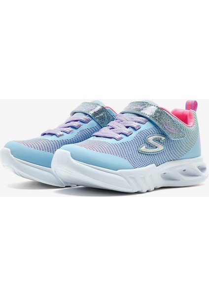 Büyük Kız Çocuk Mavi Işıklı Spor Ayakkabı fiyatları