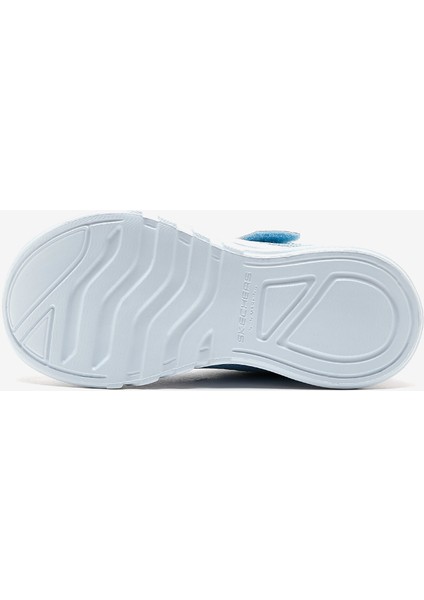 Büyük Kız Çocuk Mavi Işıklı Spor Ayakkabı modelleri